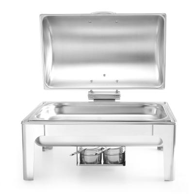 Chafing GN 1/1 vysoký lesk, HENDI, Profi Line, 9L, 570x405x(H)320mm | 470213